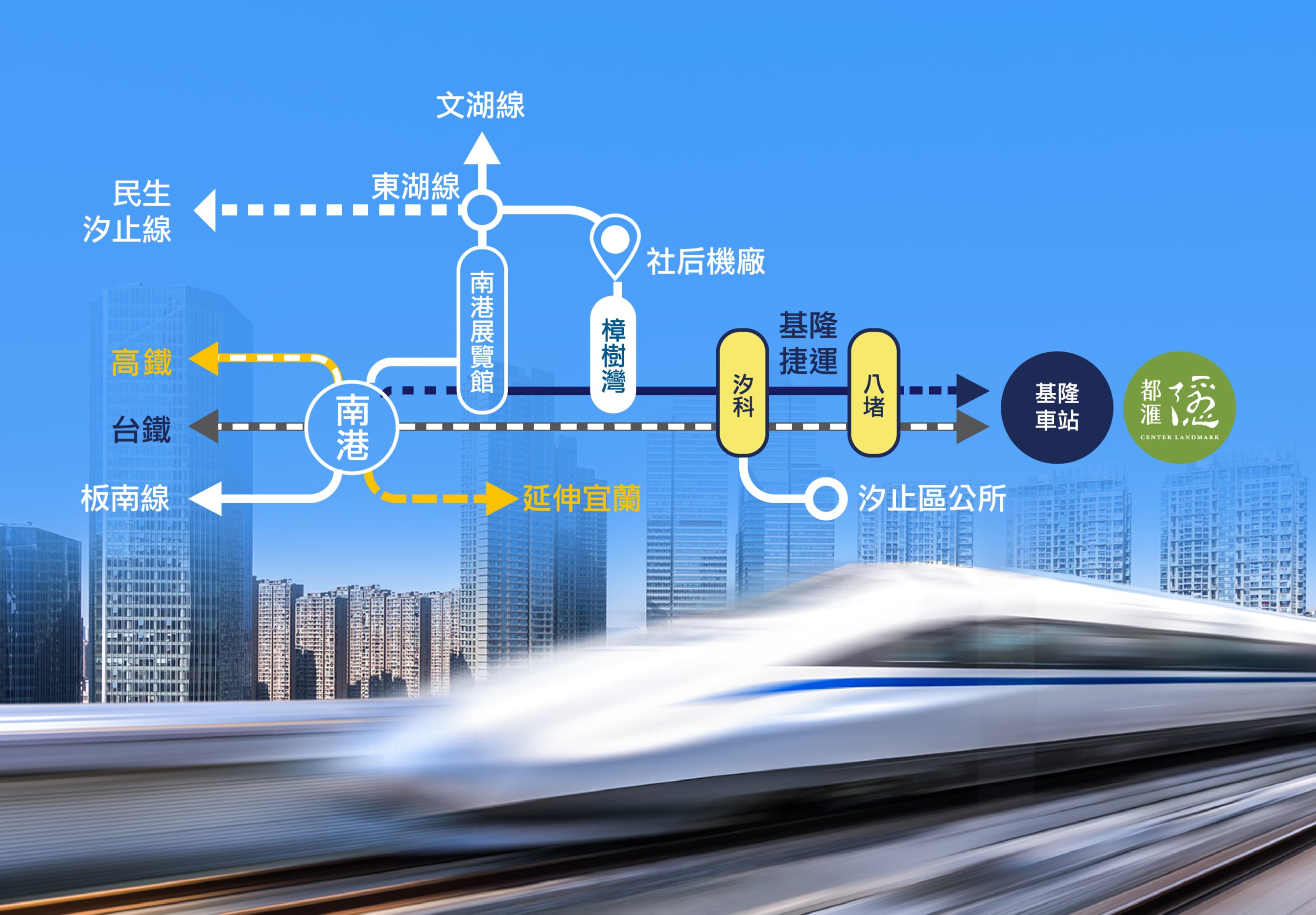 基隆捷運連動大東區門戶